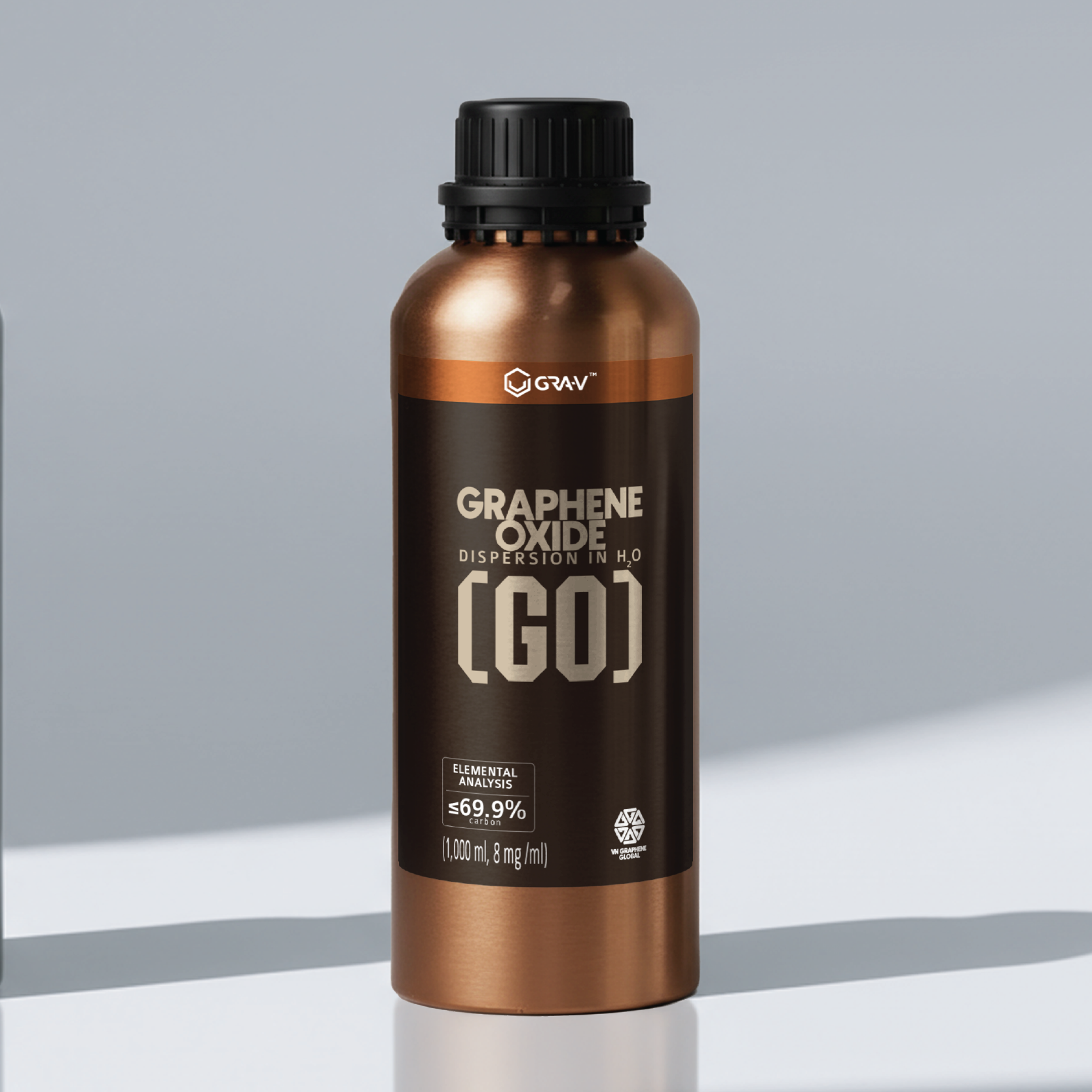 Graphene Oxide Dispersion in H₂O